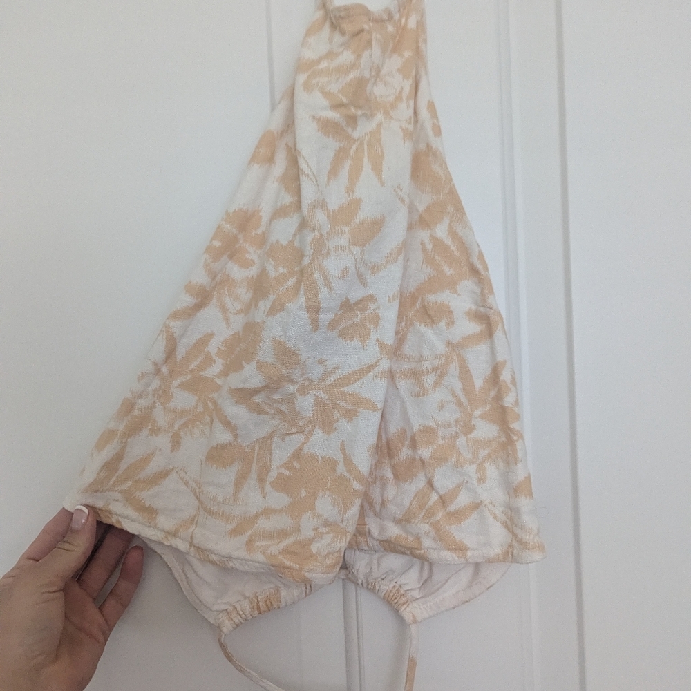 Summer Print Halter Top